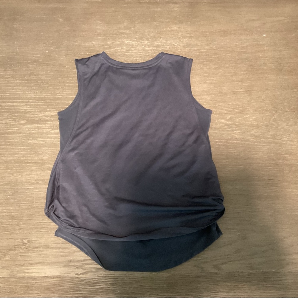 Sleeveless Girls Grey Tank Top